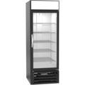 Beverage-Air Glass Door Merchandiser, Freezer, 22.5 cu. ft. Capacity, Black MMF23HC-1-B